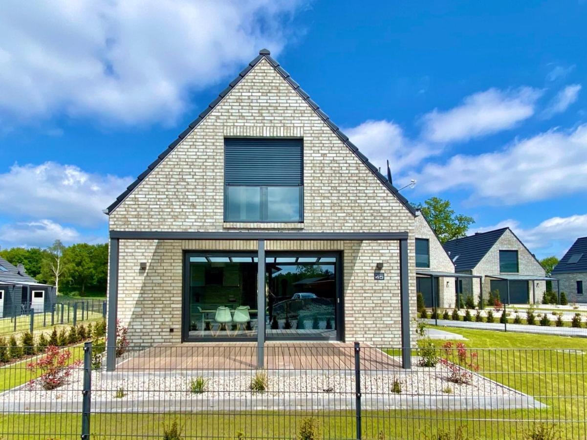 Ferienhaus Seestern Am Harkebruegger See Mit Sauna Und Kamin Barssel  외부 사진