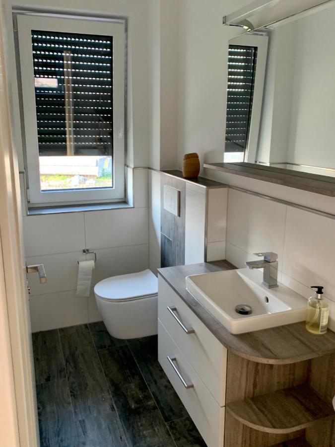 Ferienhaus Seestern Am Harkebruegger See Mit Sauna Und Kamin Barssel  외부 사진