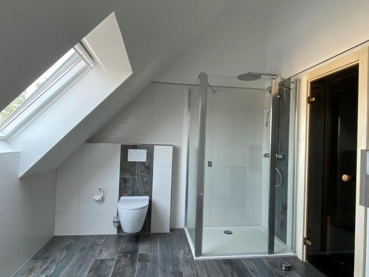 Ferienhaus Seestern Am Harkebruegger See Mit Sauna Und Kamin Barssel  외부 사진