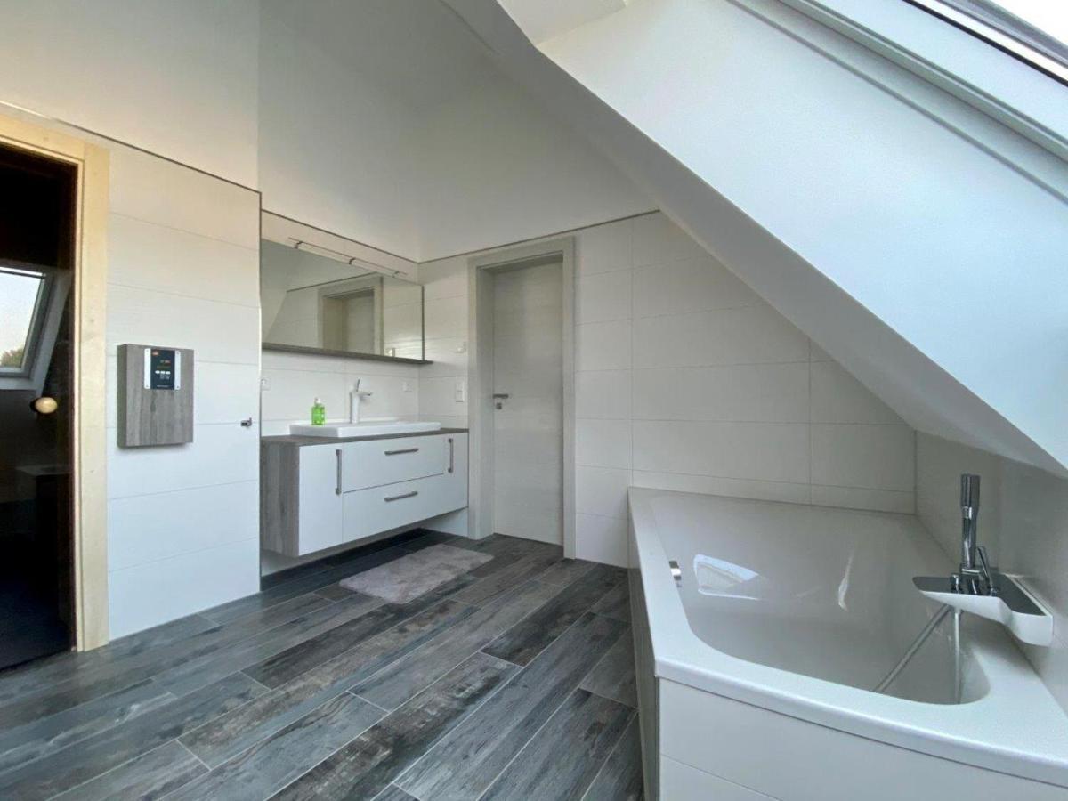Ferienhaus Seestern Am Harkebruegger See Mit Sauna Und Kamin Barssel  외부 사진