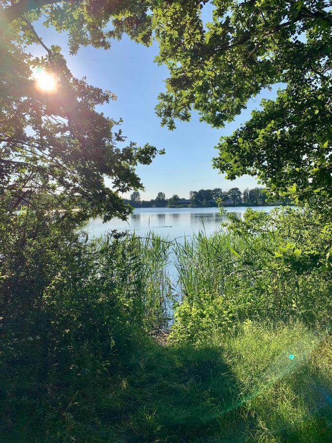 Ferienhaus Seestern Am Harkebruegger See Mit Sauna Und Kamin Barssel  외부 사진